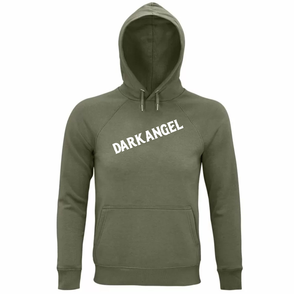 Felpa donna organica con cappuccio DARK ANGEL