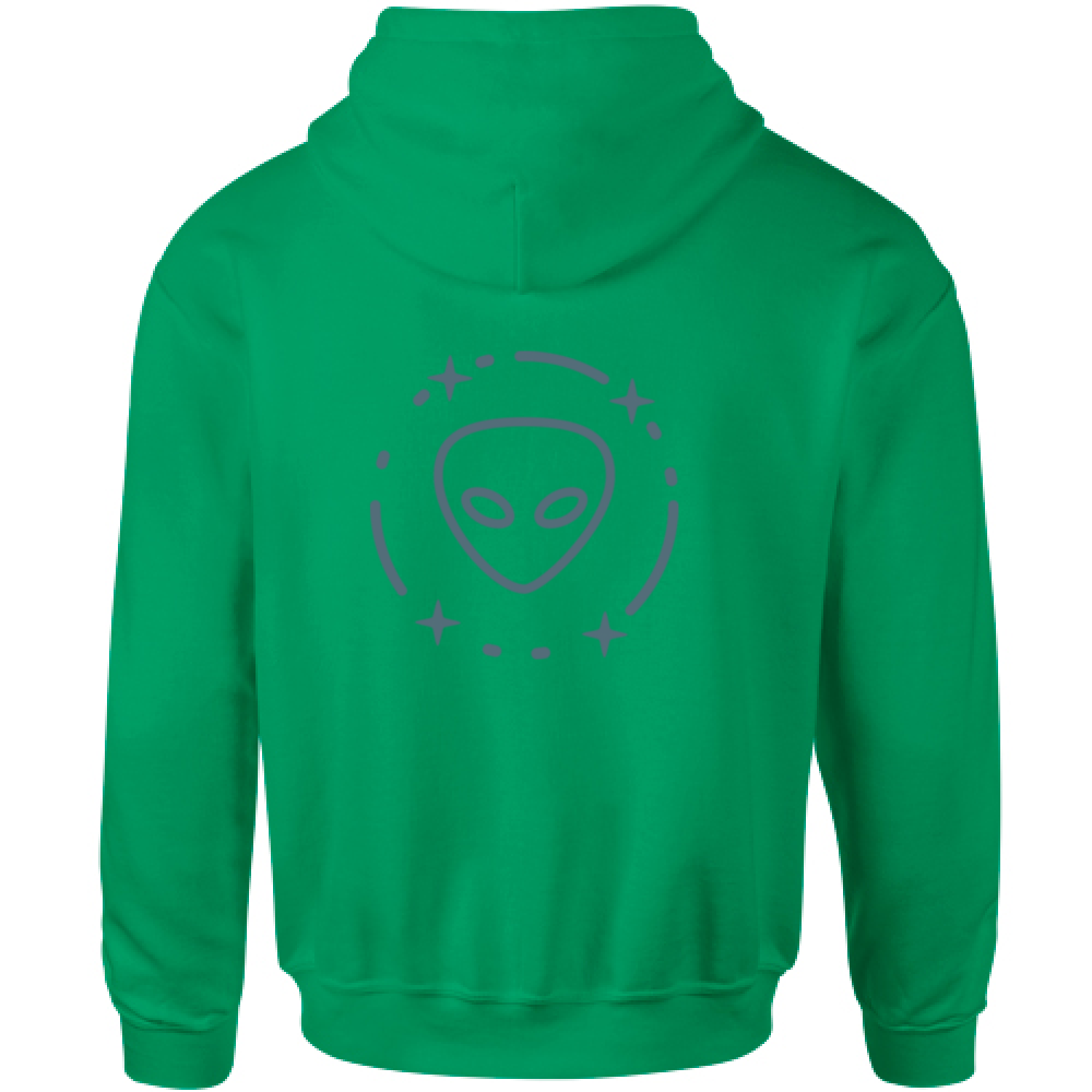 FELPA CON CAPPUCCIO BAMBINI UNISEX UFO - Vari colori