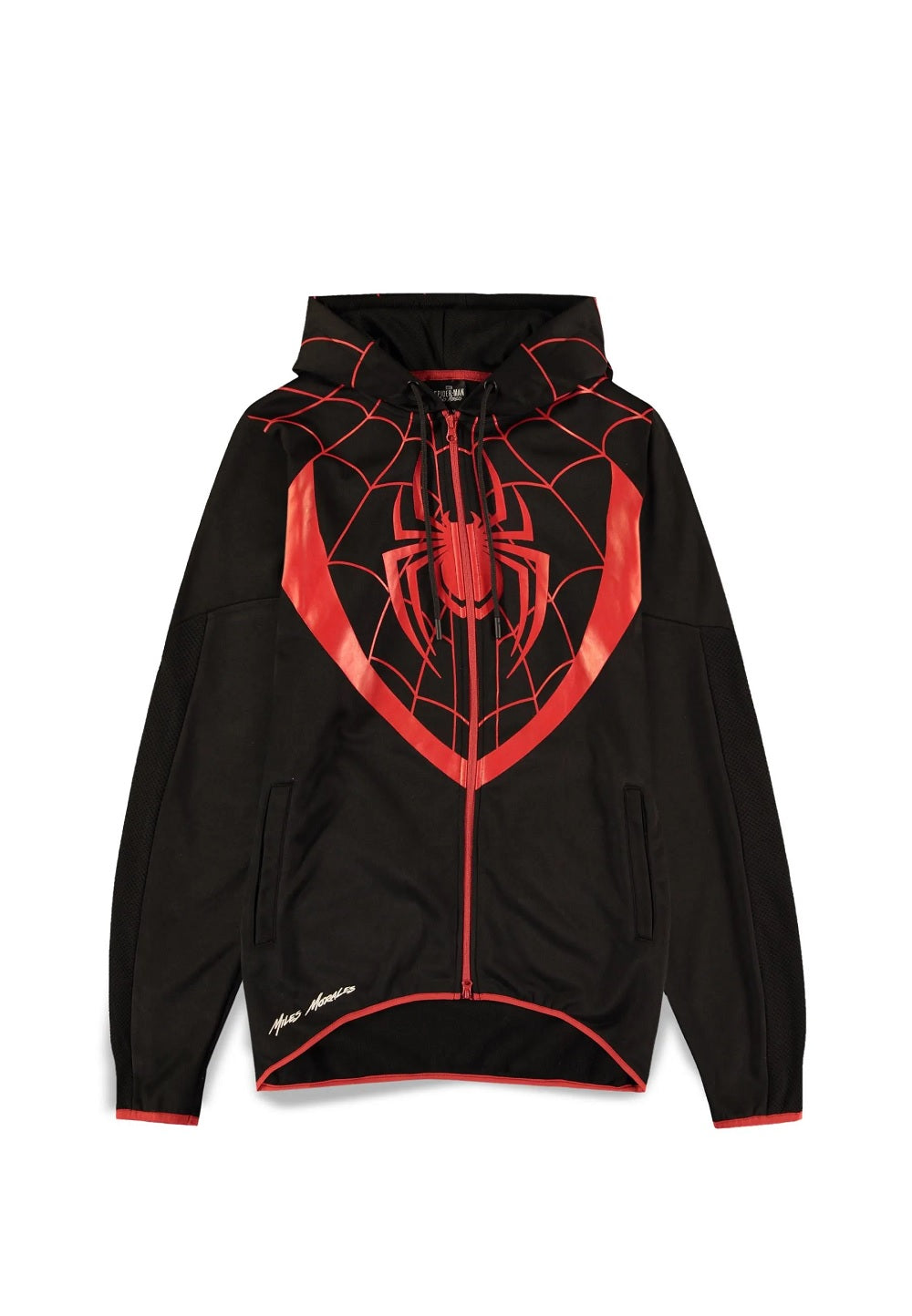 DIFUZED Marvel: Spider-Man - Felpa con cappuccio: "Miles Morales" (XL)