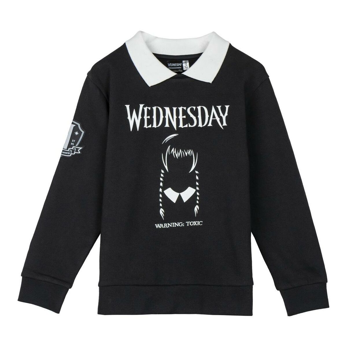 Felpa senza Cappuccio Bambina Wednesday