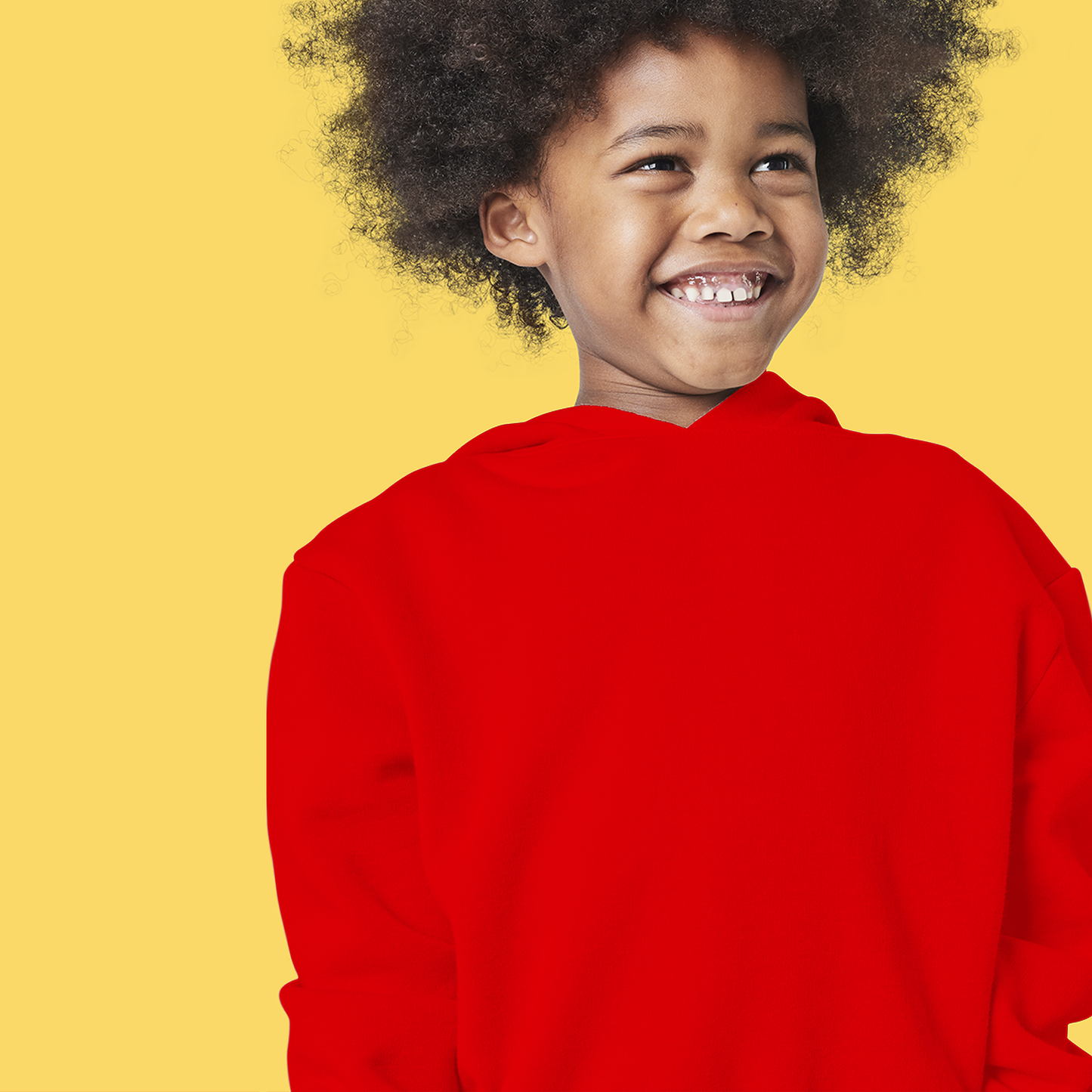 FELPA BASIC BAMBINI UNISEX CON CAPPUCCIO - Vari colori