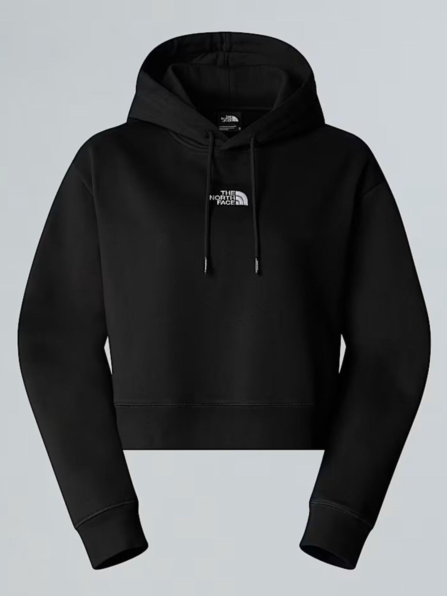 The North Face Felpa con cappuccio corta in vita Essential Donna TNF Black