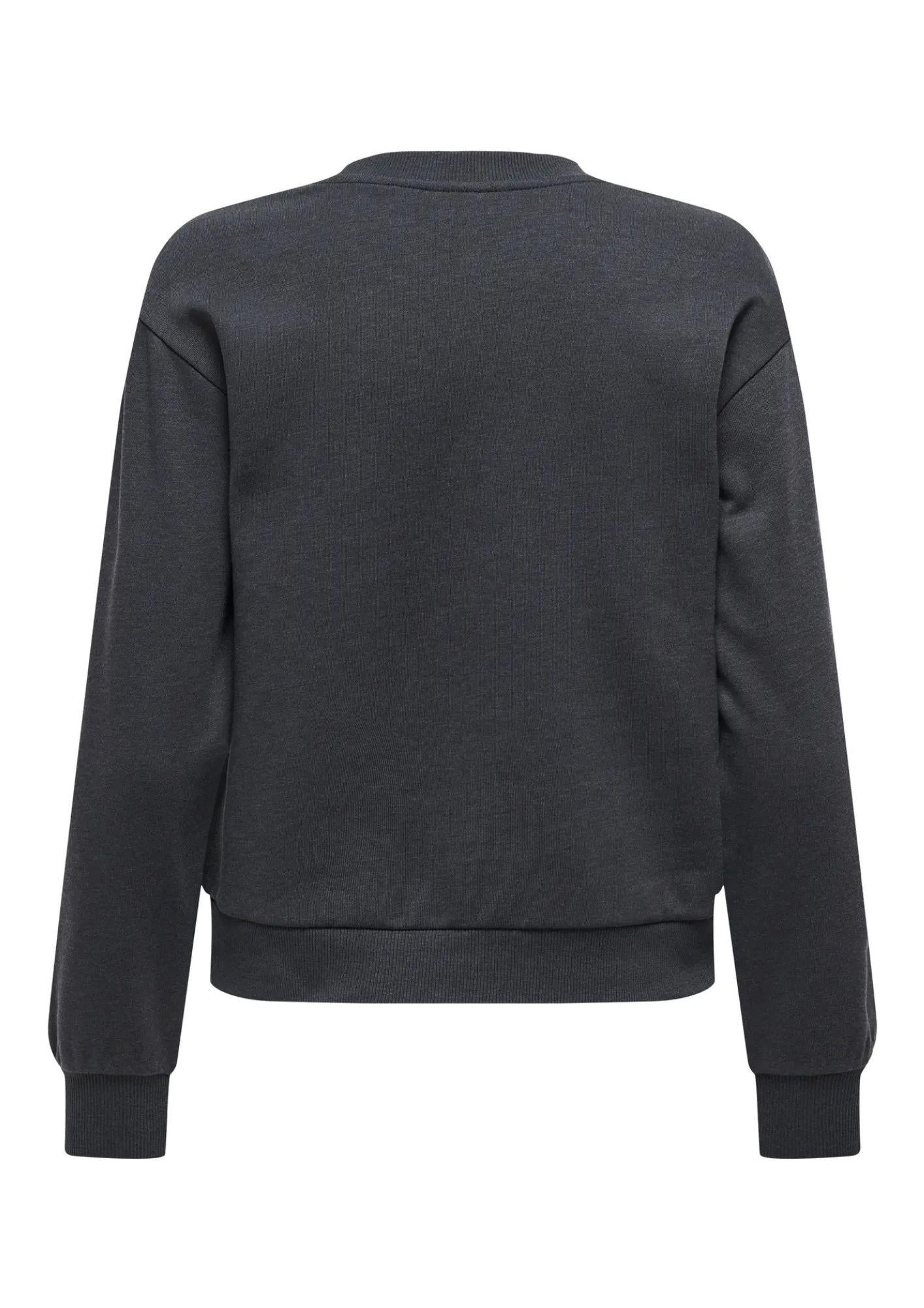 Jaqueline De Yong Felpa Donna Paris Grigia