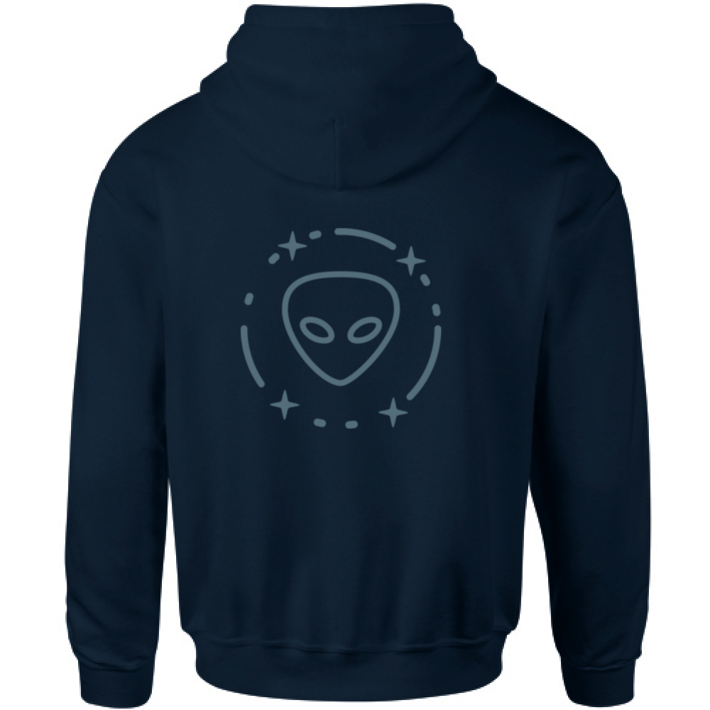 FELPA CON CAPPUCCIO BAMBINI UNISEX UFO - Vari colori
