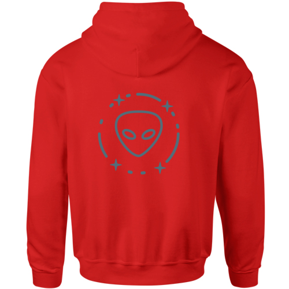 FELPA CON CAPPUCCIO BAMBINI UNISEX UFO - Vari colori
