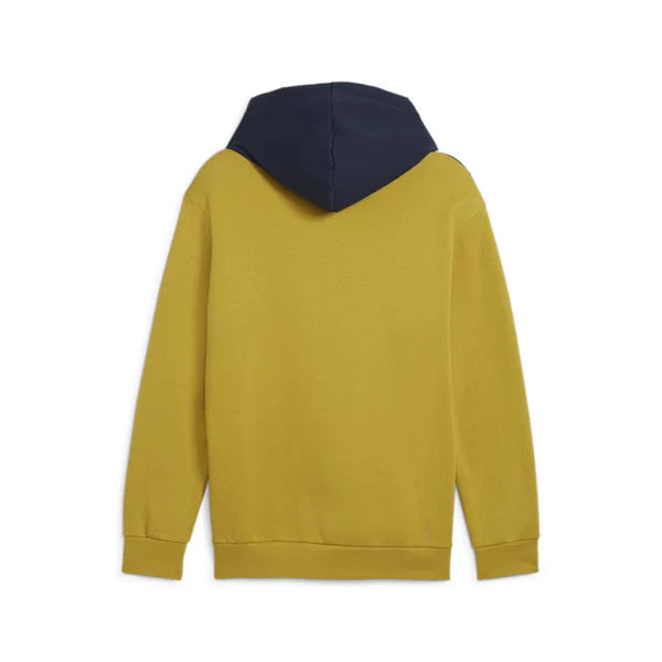 Puma Felpa Power Colorblock Hoodie Cappuccio Golden Fog