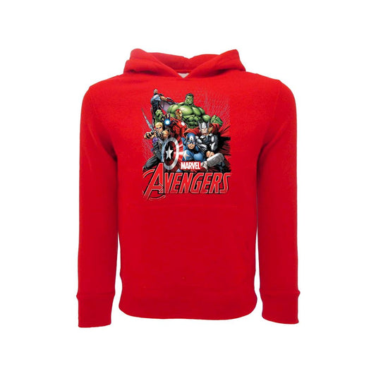 MARVEL AVENGERS  TEAM  FELPA  7/8 ANNI