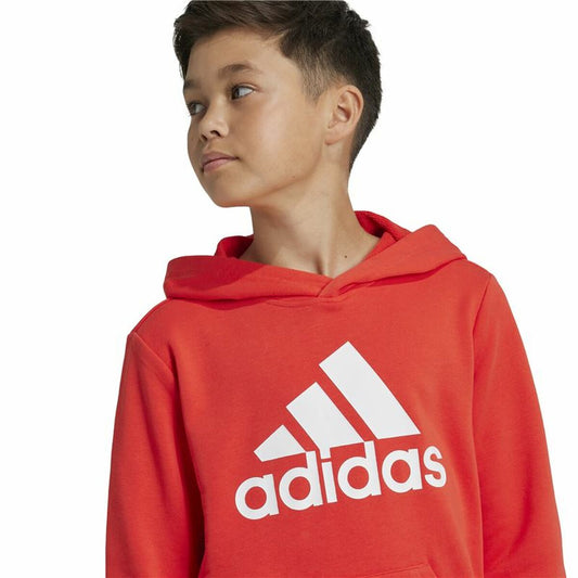 Felpa con Cappuccio Bambino Adidas Rossa