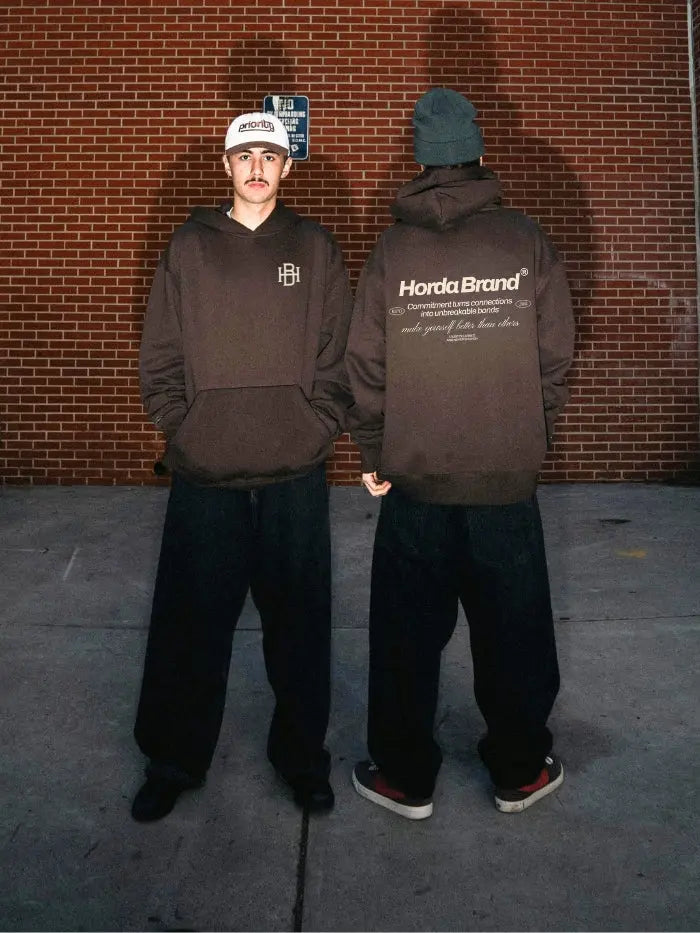 Felpa 380g con Fit Oversize – Streetwear Premium HORDA