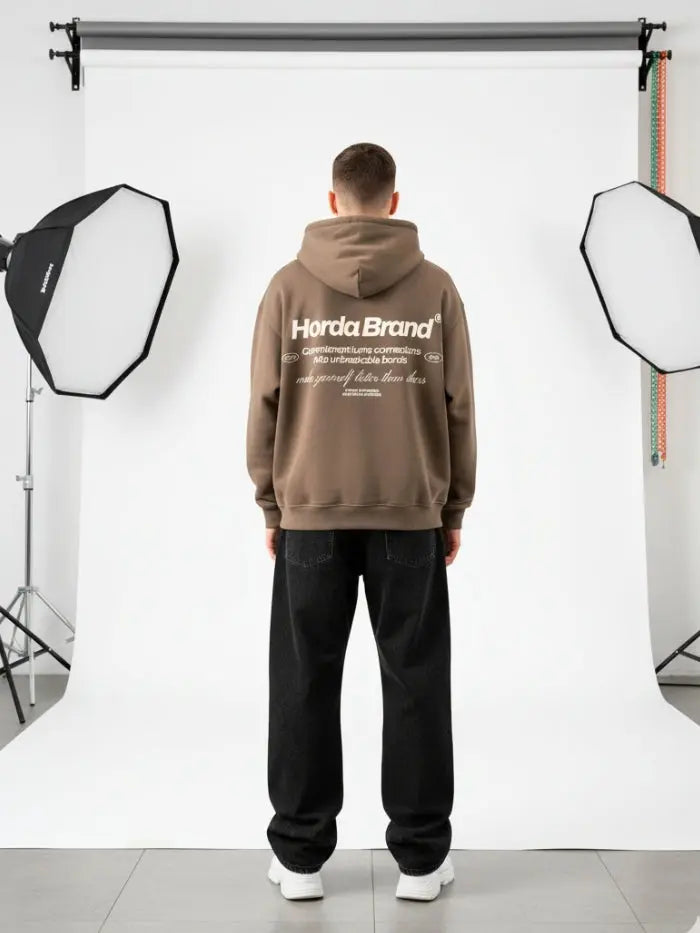 Felpa 380g con Fit Oversize – Streetwear Premium HORDA