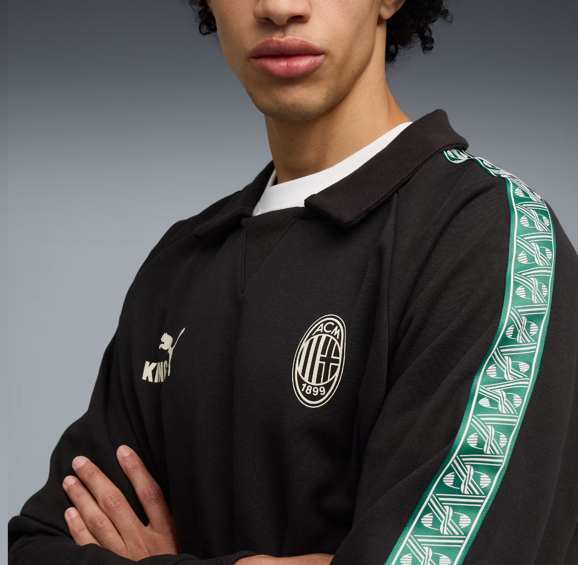 Puma Felpa Calcio King Drill Top AC Milan Nero 2025/2026