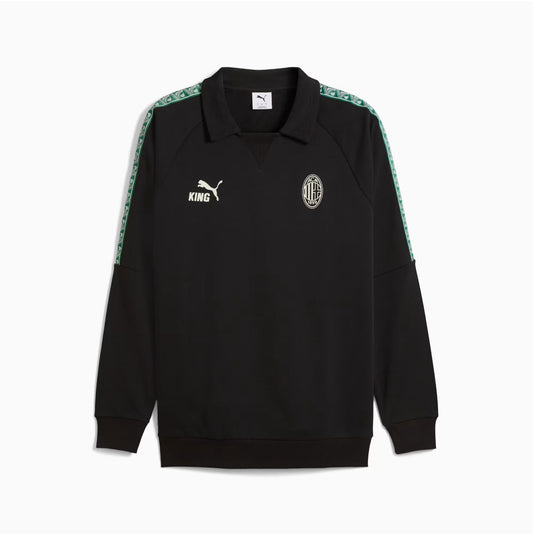 Puma Felpa Calcio King Drill Top AC Milan Nero 2025/2026