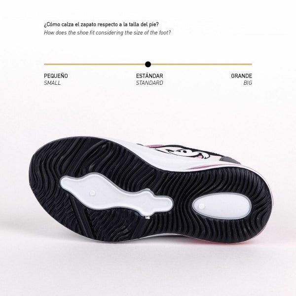 SCARPE SPORTIVE CON LED MINNIE MOUSE VELCRO