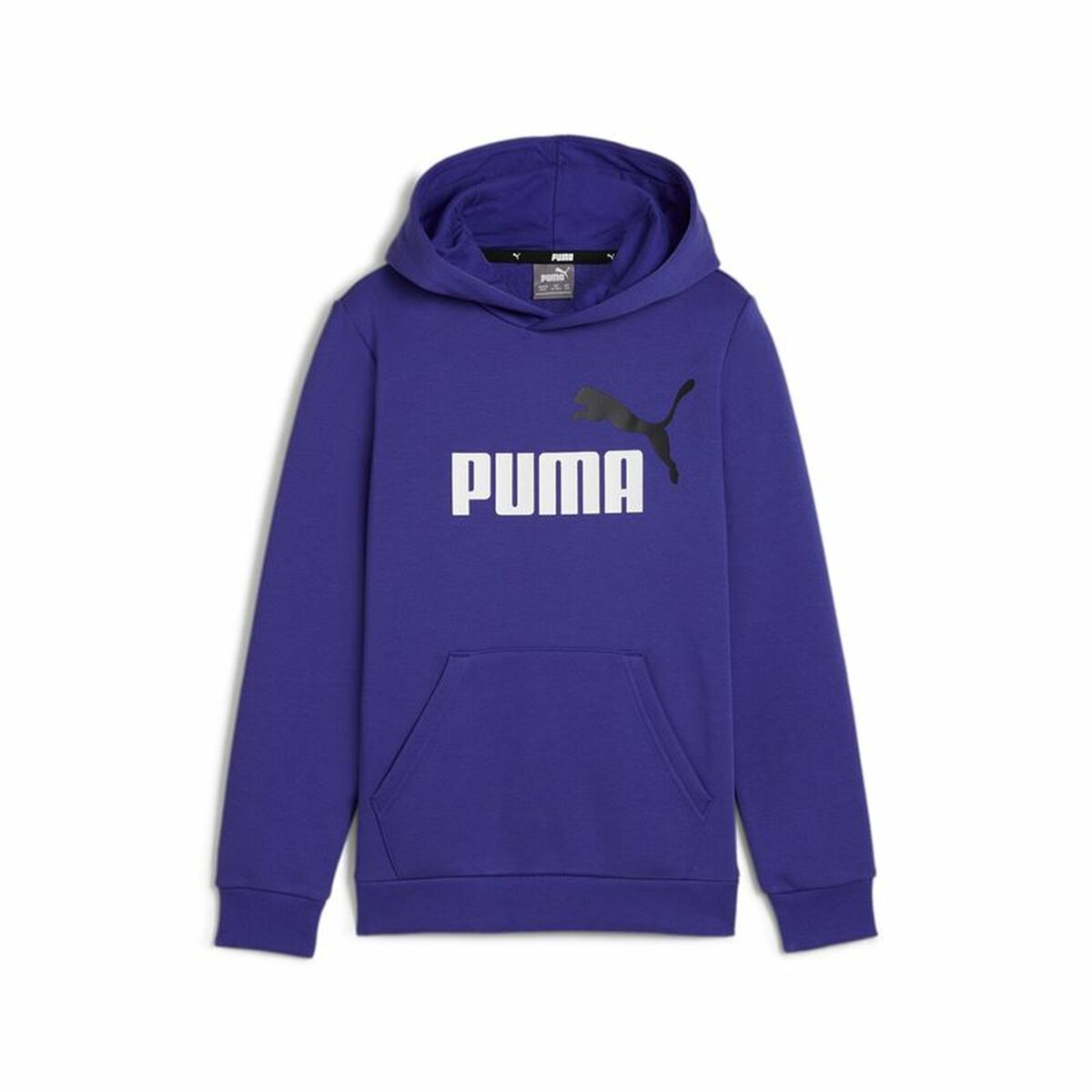 Felpa con Cappuccio Bambino Puma Blu