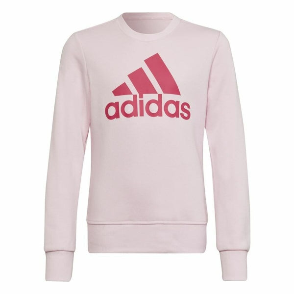 FELPA GIROCOLLO BAMBINA ADIDAS ROSA