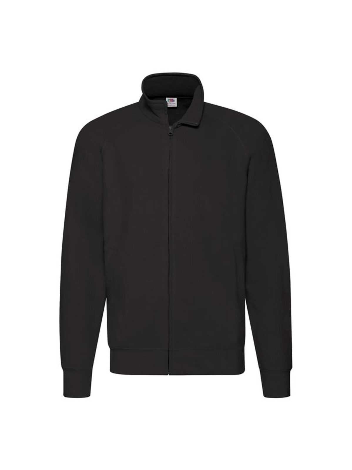 Felpa french terry  bambino con zip intera