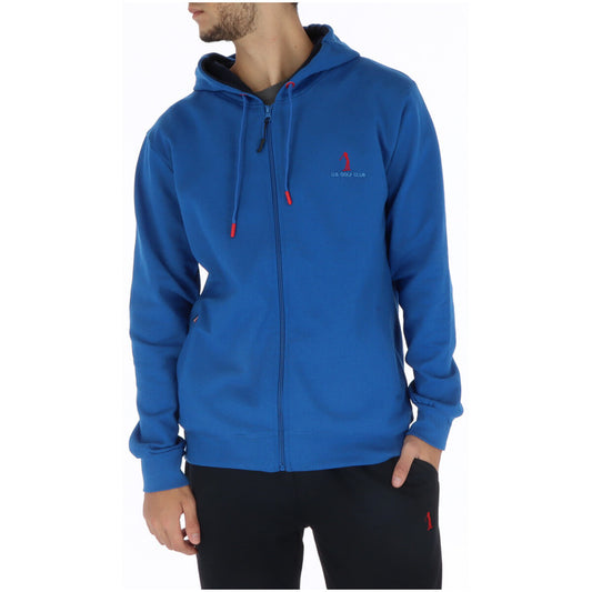 U.s. Golf Club Felpa Uomo con Zip