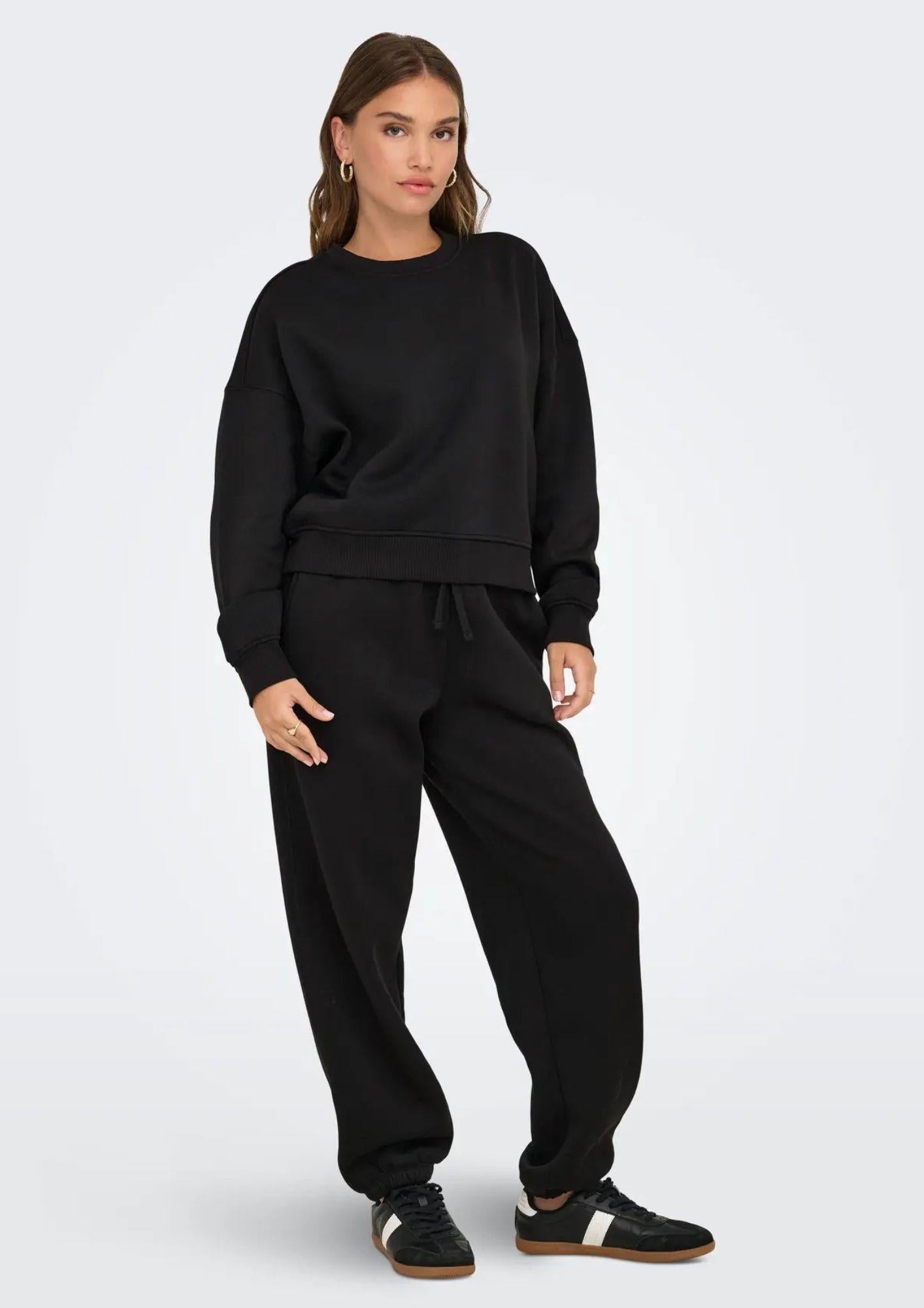 Felpa Donna Only Onlbest Nero