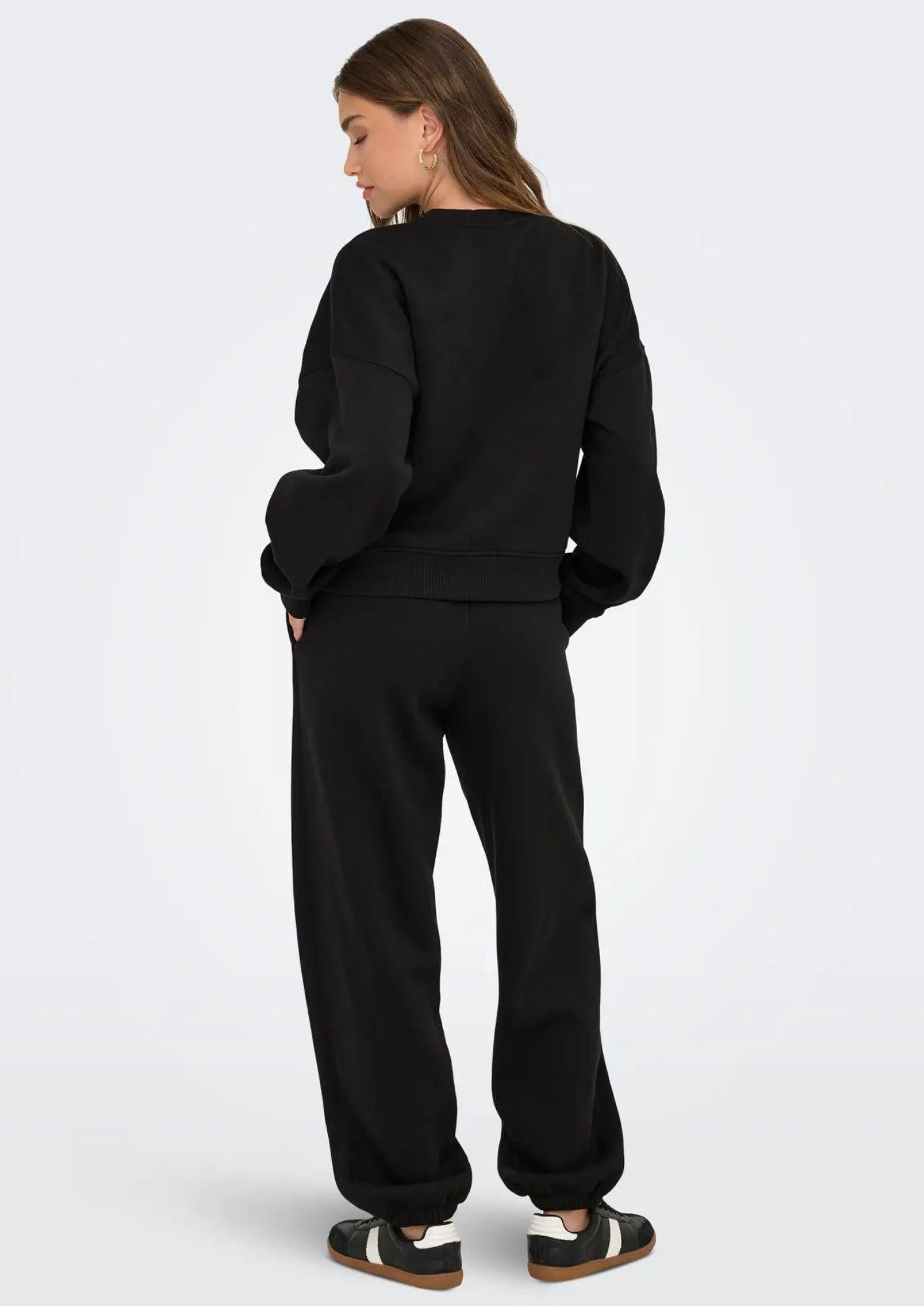 Felpa Donna Only Onlbest Nero