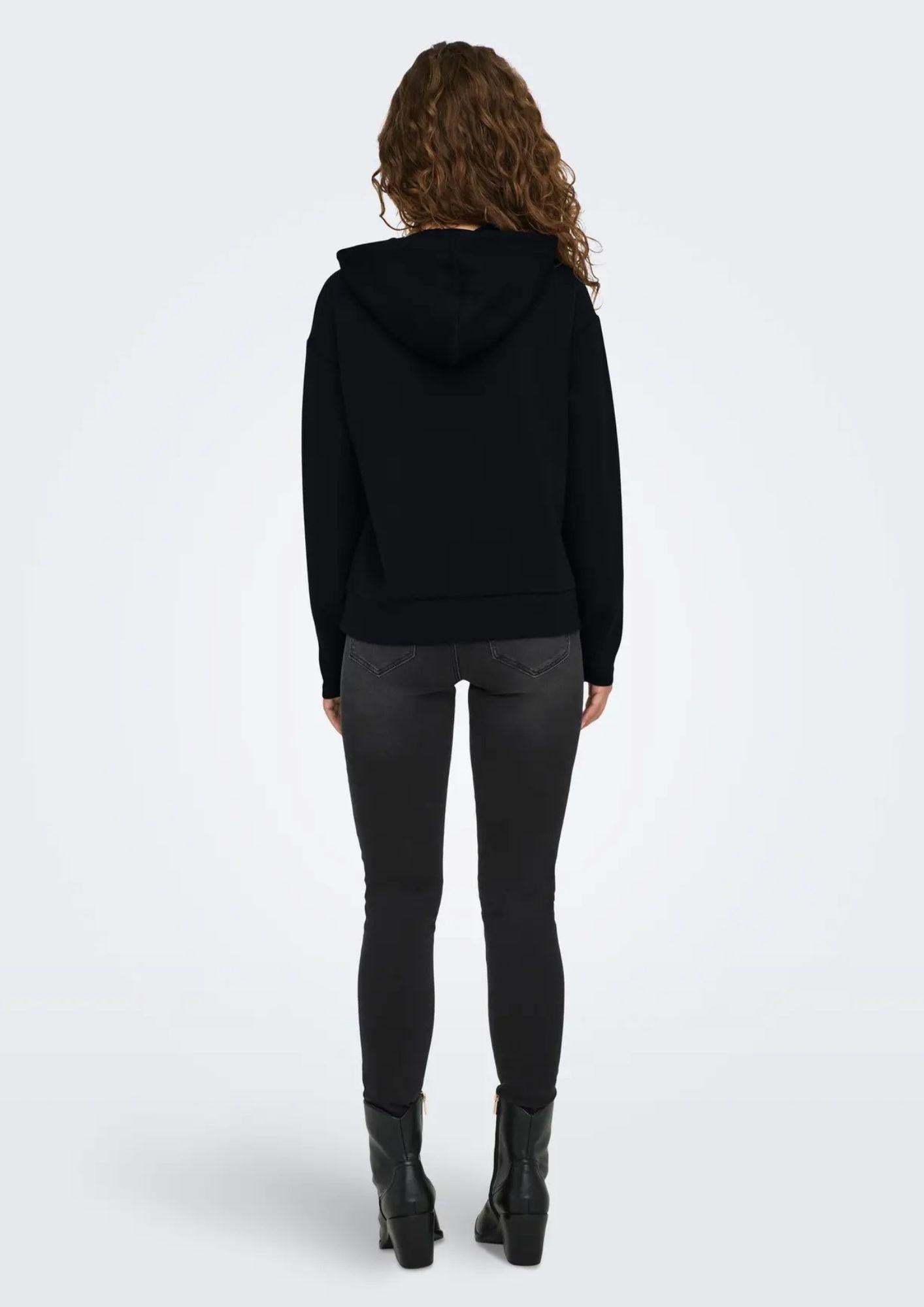 Felpa Donna Only Onlfancy Nero