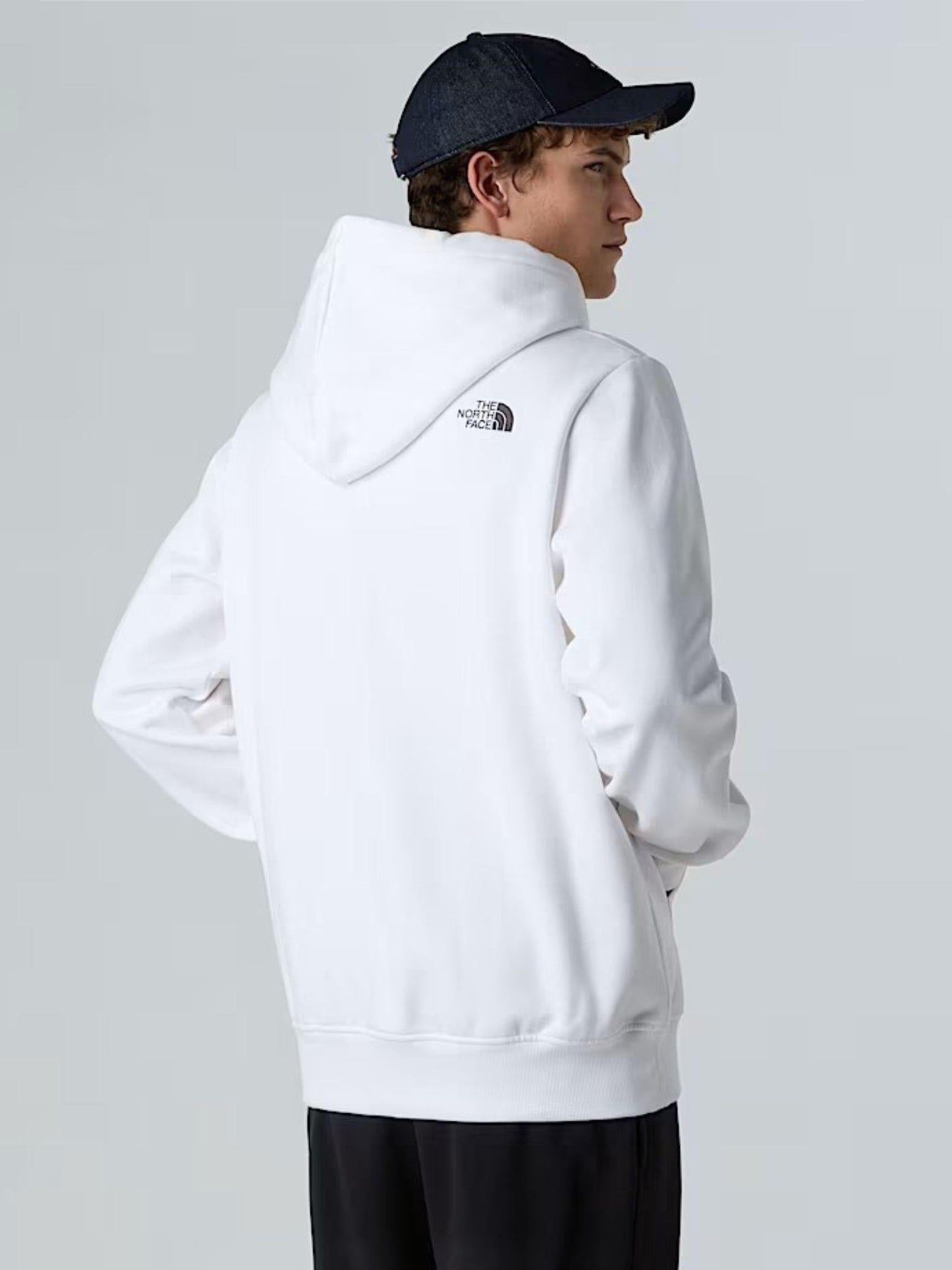 The North Face Felpa con cappuccio Drew Peak Uomo TNF White TNF Black