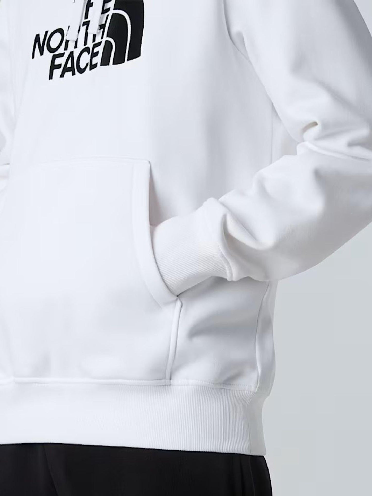 The North Face Felpa con cappuccio Drew Peak Uomo TNF White TNF Black