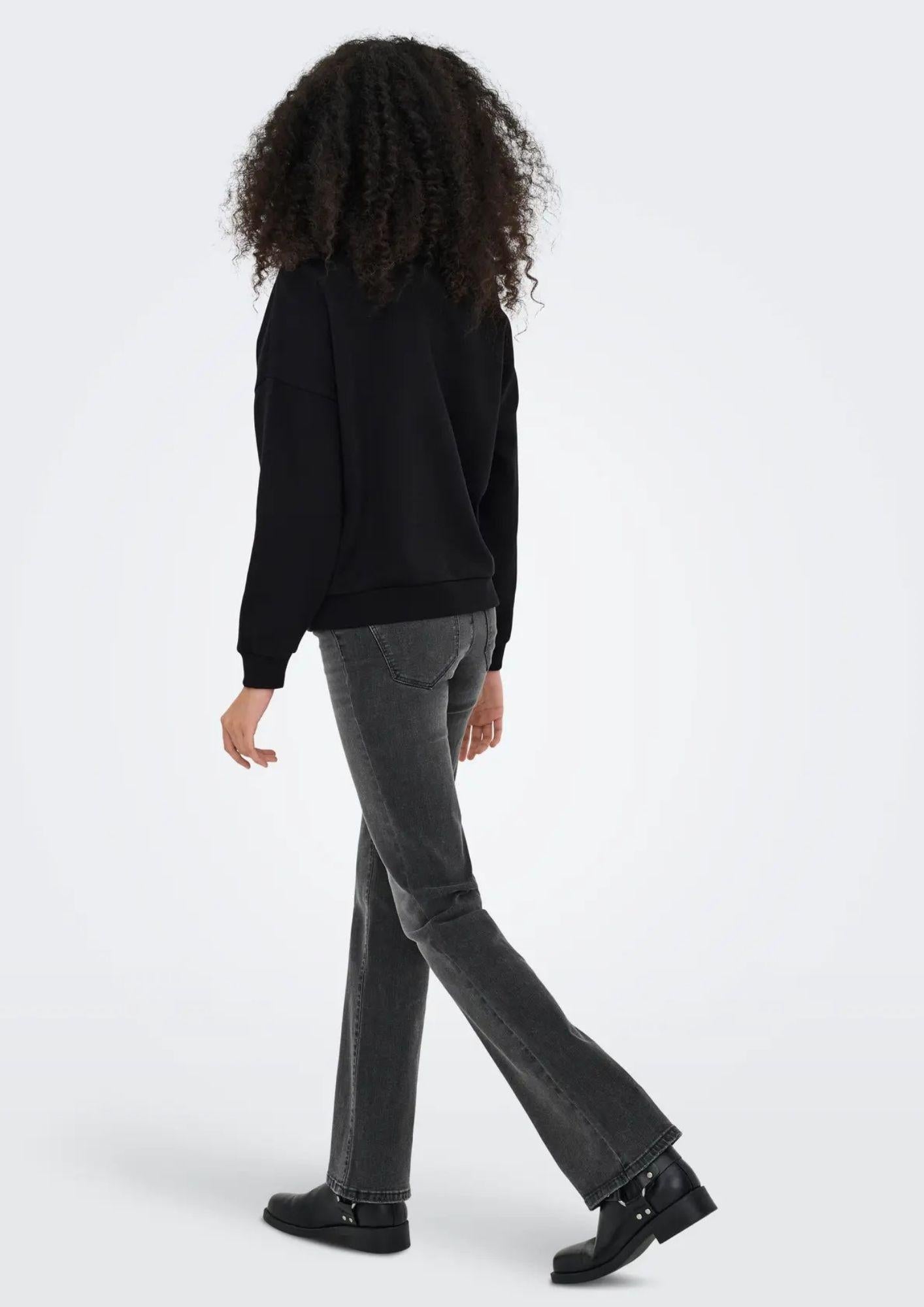 Jacqueline De Young Felpa Donna Prima Nera