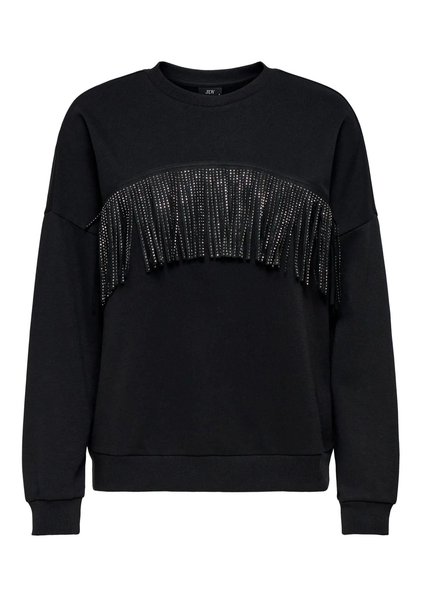 Jacqueline De Young Felpa Donna Prima Nera
