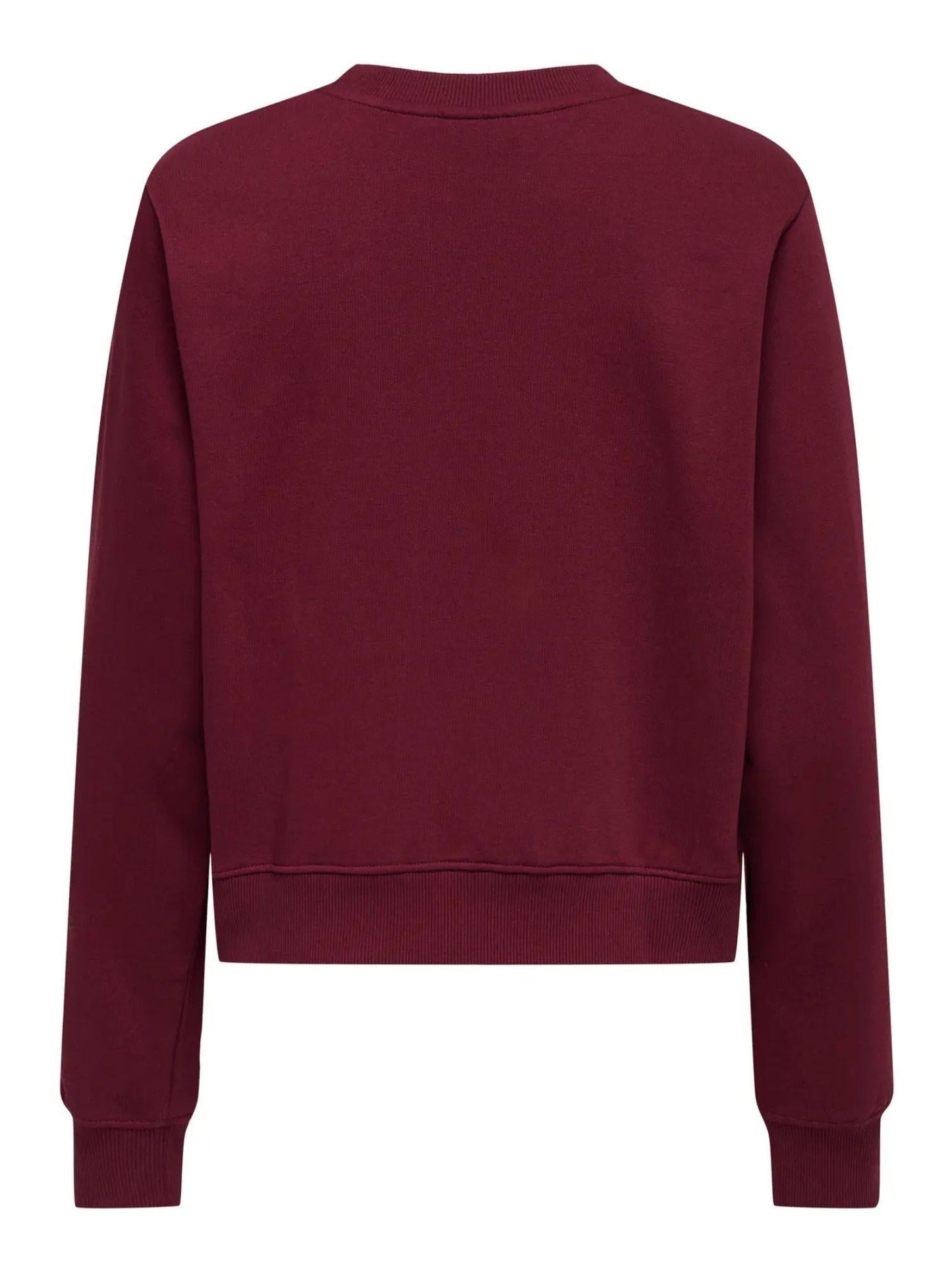 Only ONLBILA Felpa Donna Cabernet Lazy