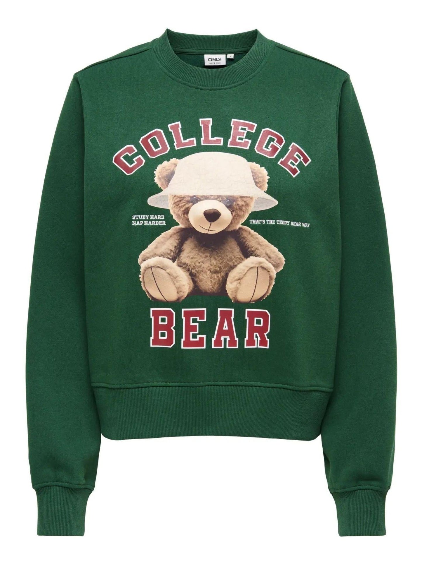 Only ONLBILA Felpa Donna Pineneedle College