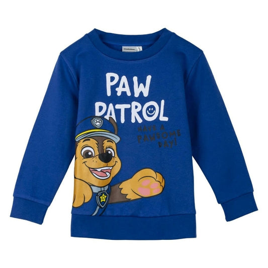 FELPA GIROCOLLO BAMBINO THE PAW PATROL AZZURRO