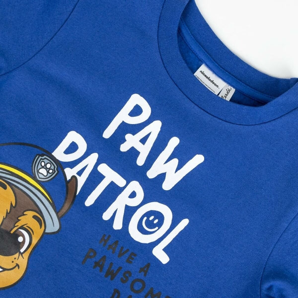 FELPA GIROCOLLO BAMBINO THE PAW PATROL AZZURRO