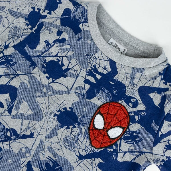 Felpa girocollo bambino Spiderman