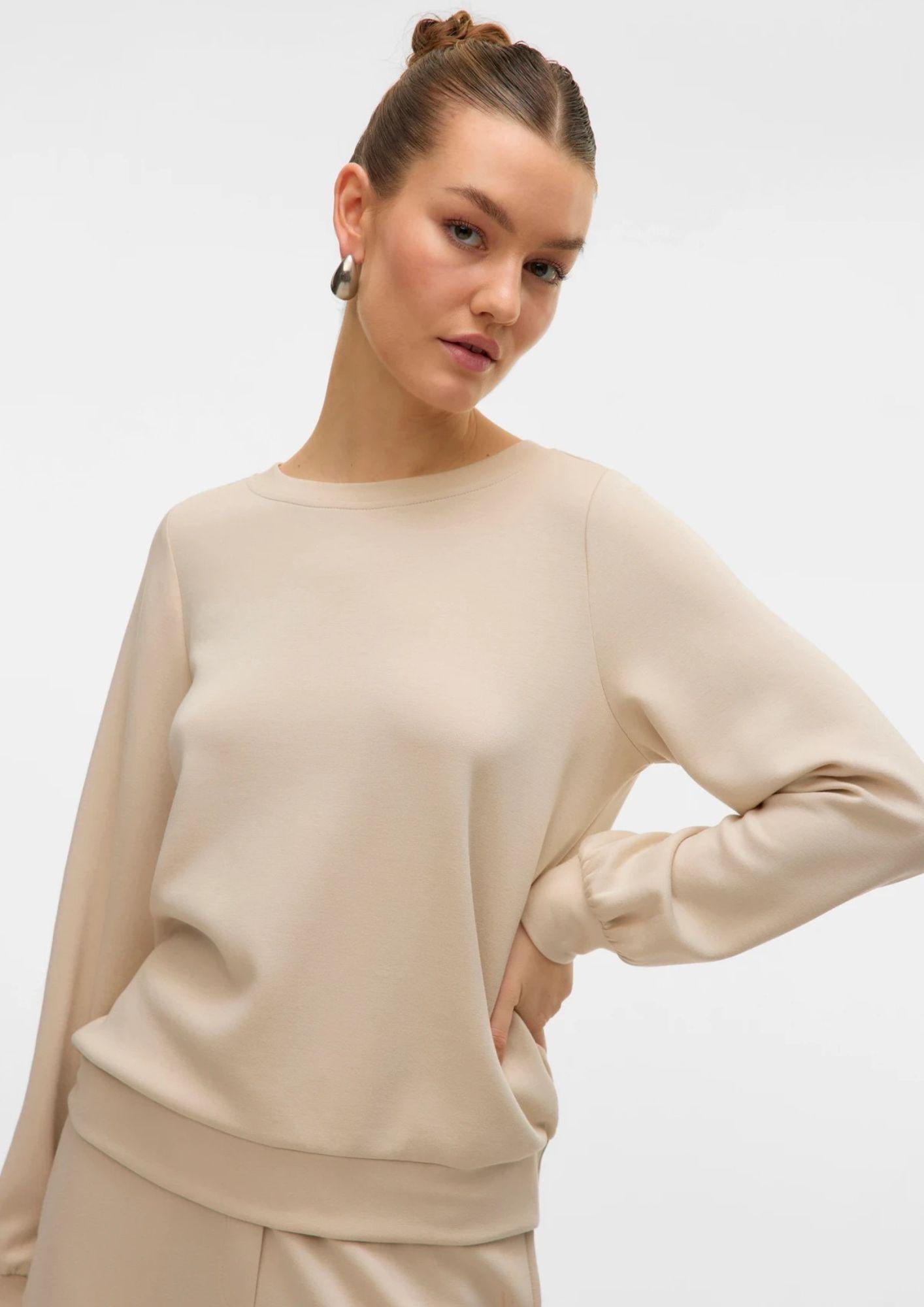 Vero Moda Felpa Donna Hali Beige