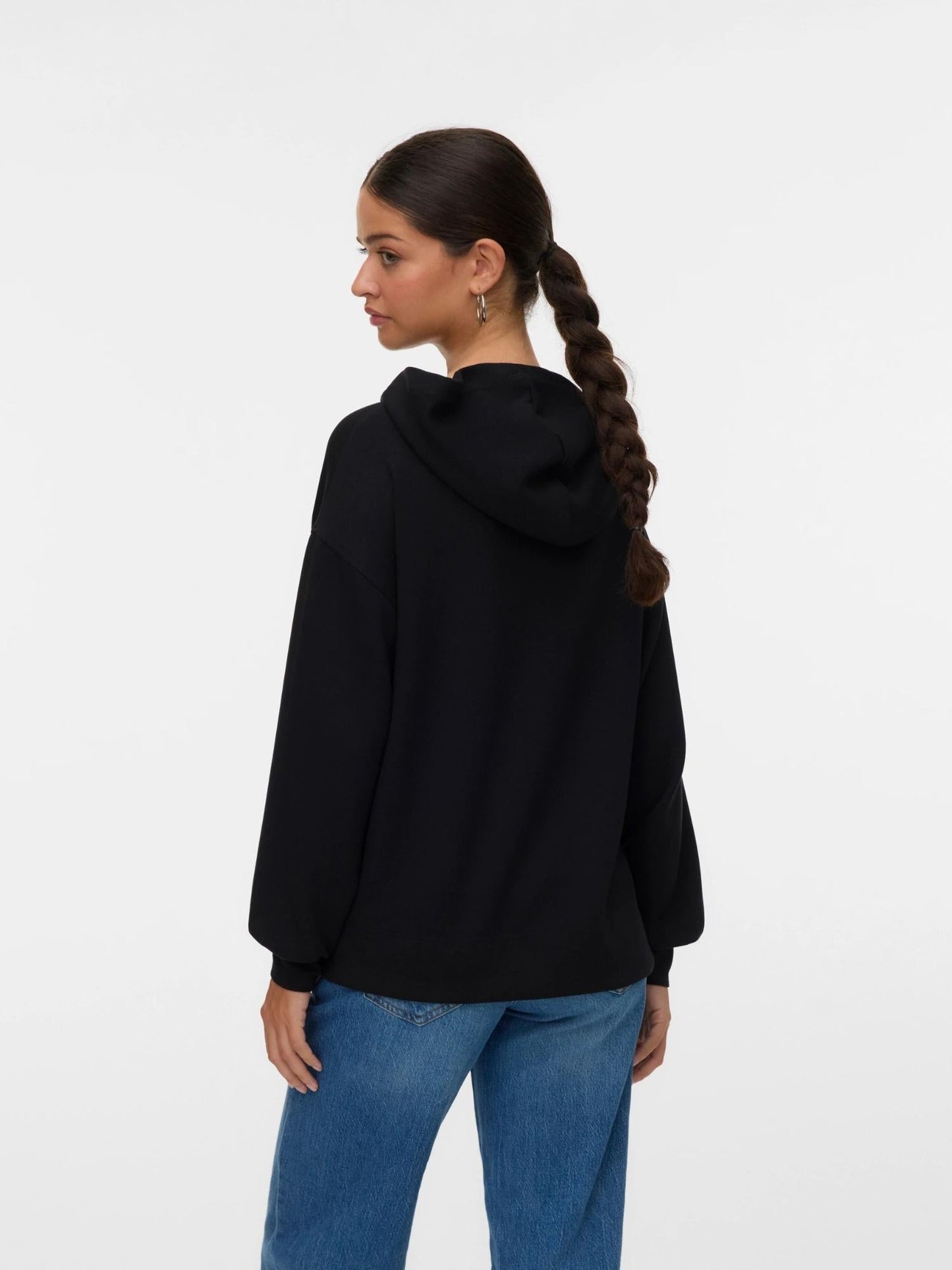 Vero Moda VMHALI Felpa Donna Nero